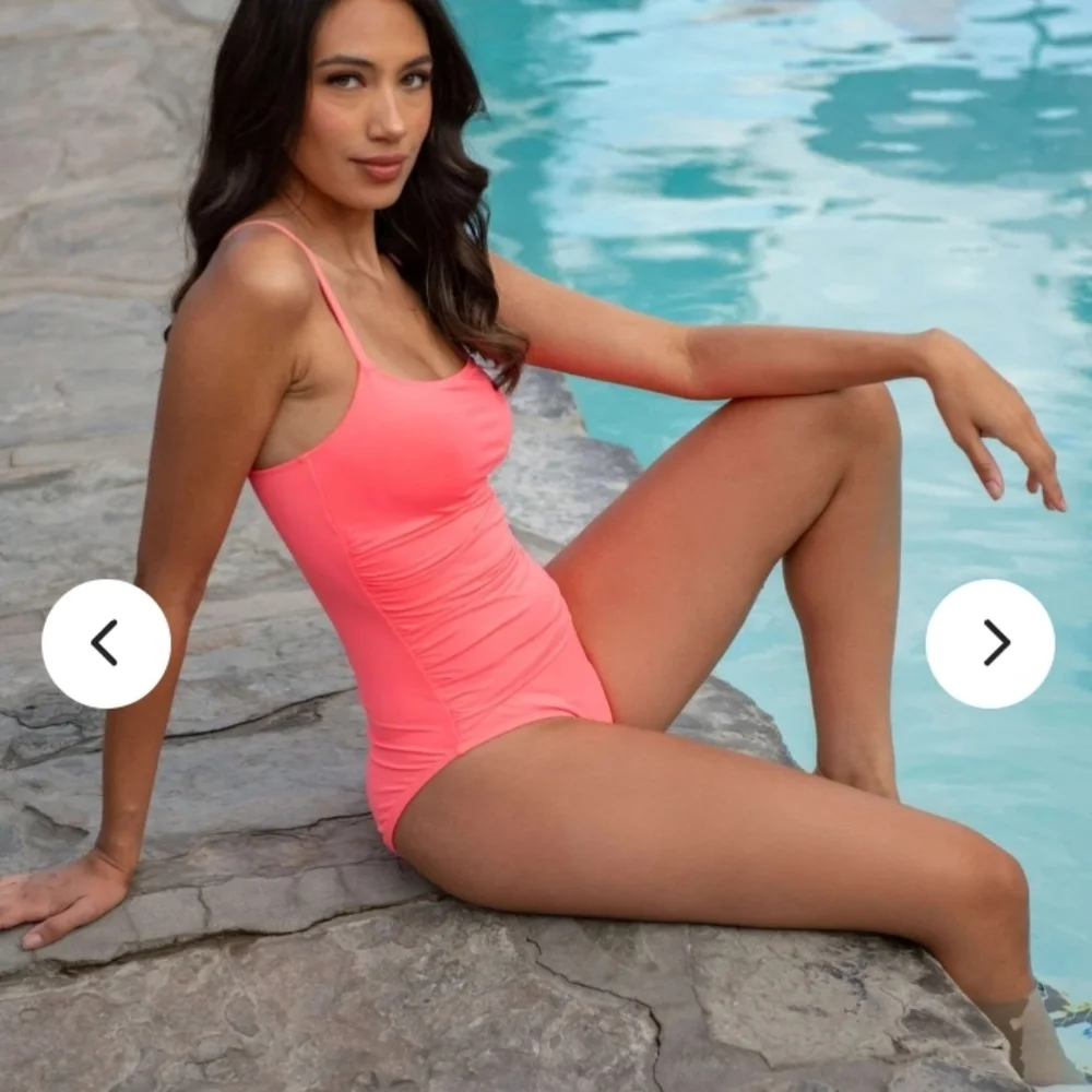 La Blanca Island Goddess Lingerie One Piece - Coral Reef